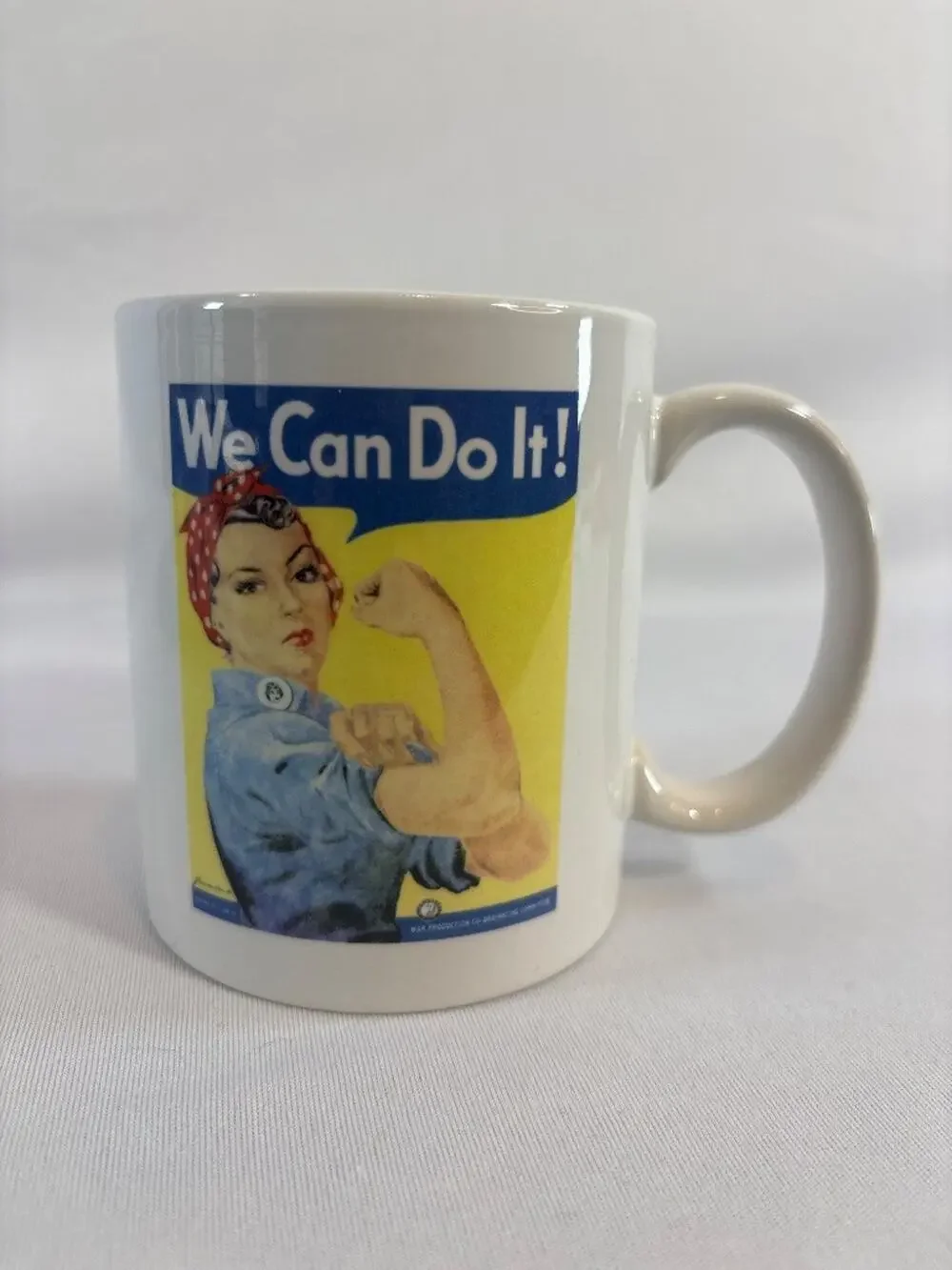 National Archives Rosie the Riveter We Can Do It WWII Ceramic Coffee Mug